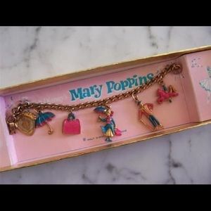 Vintage 1964 Mary Poppins Charm Bracelet